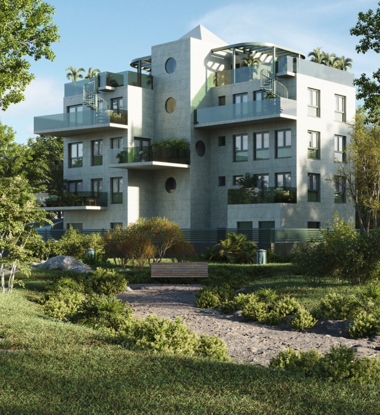 Dúplex en venta en El Campello, Alicante, con jardín y terrazas privados