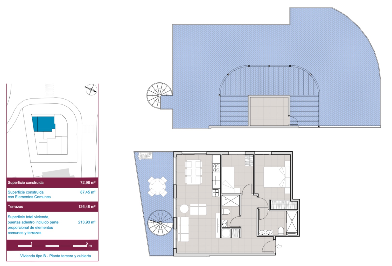Apartamento en venta de 2 habitaciones en El Campello, Alicante