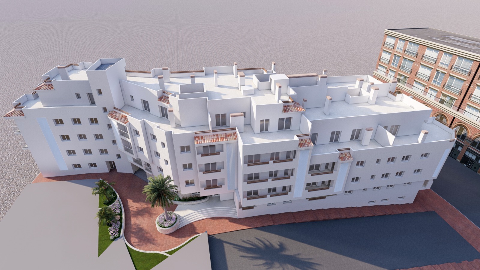 Apartamento moderno en el Centro de Alfas del Pi, a estrenar con 3 dormitorios y 2 baños.