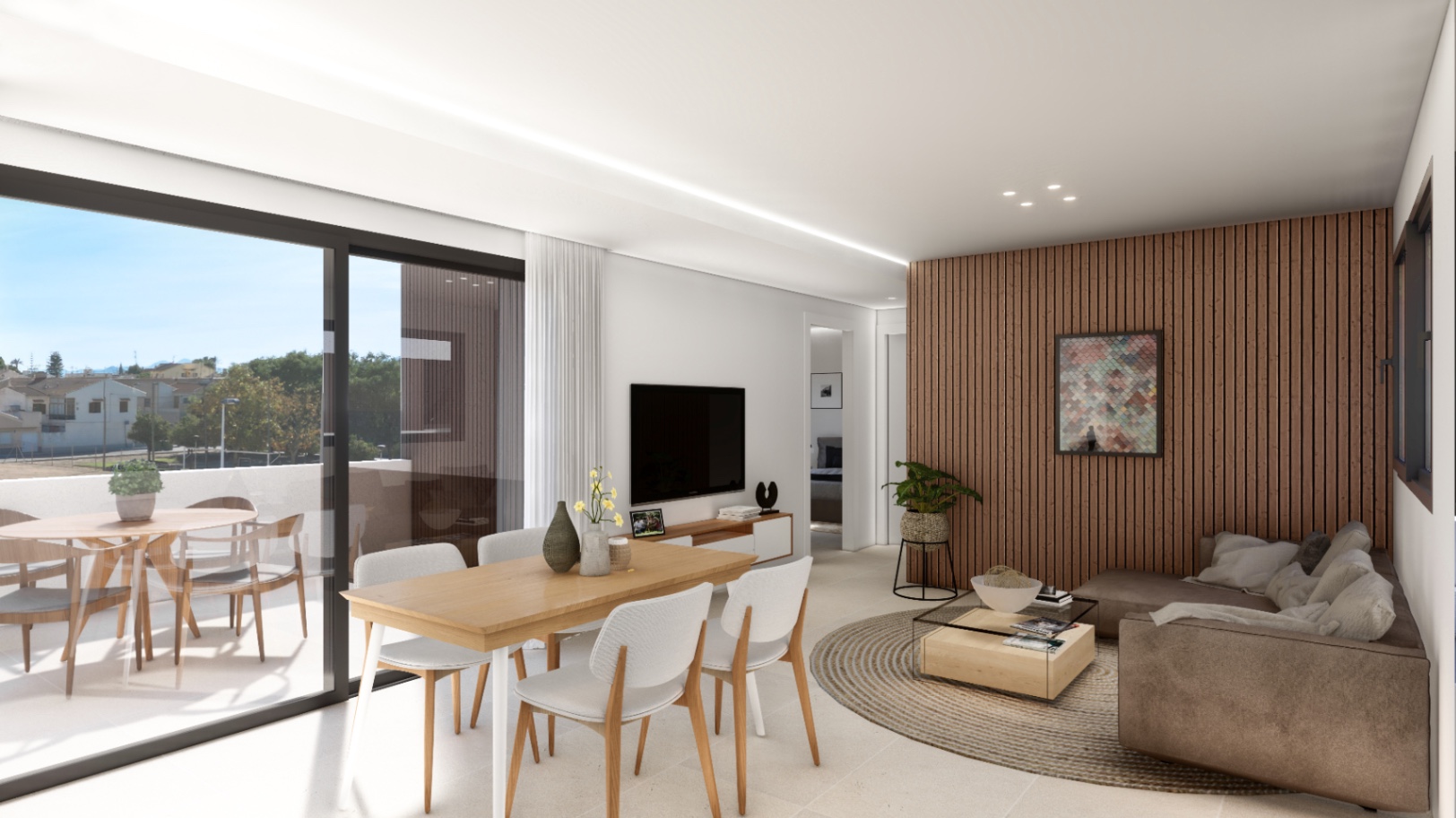 Bungalow en venta con 2 dormitorios y piscina en San Pedro del Pinatar (Murcia)