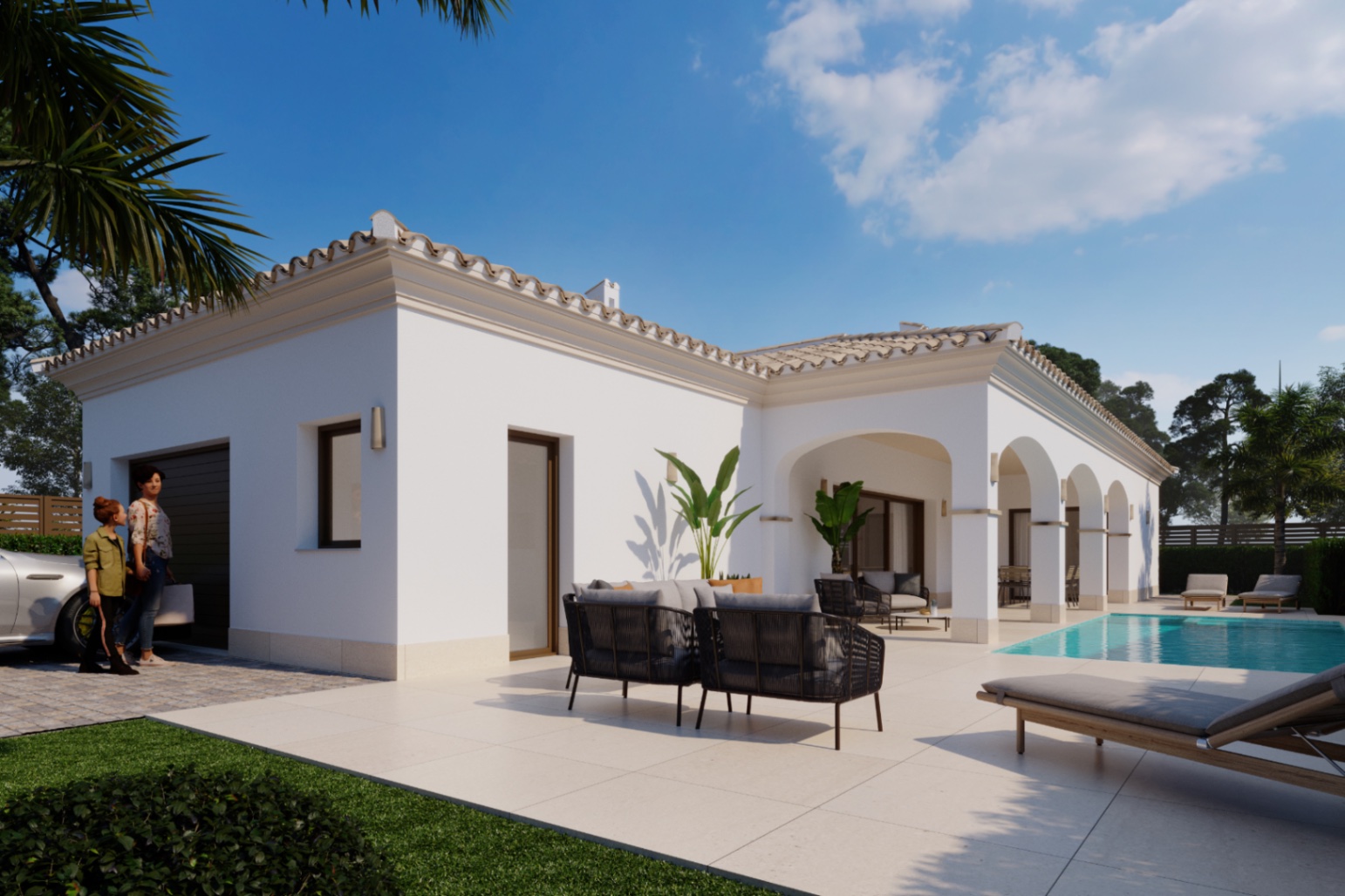 Chalet en venta en San Pedro del Pinatar con 3 dormitorios y piscina privada