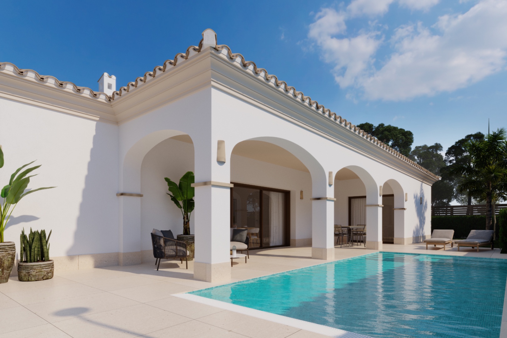 Chalet en venta en San Pedro del Pinatar con 3 dormitorios y piscina privada