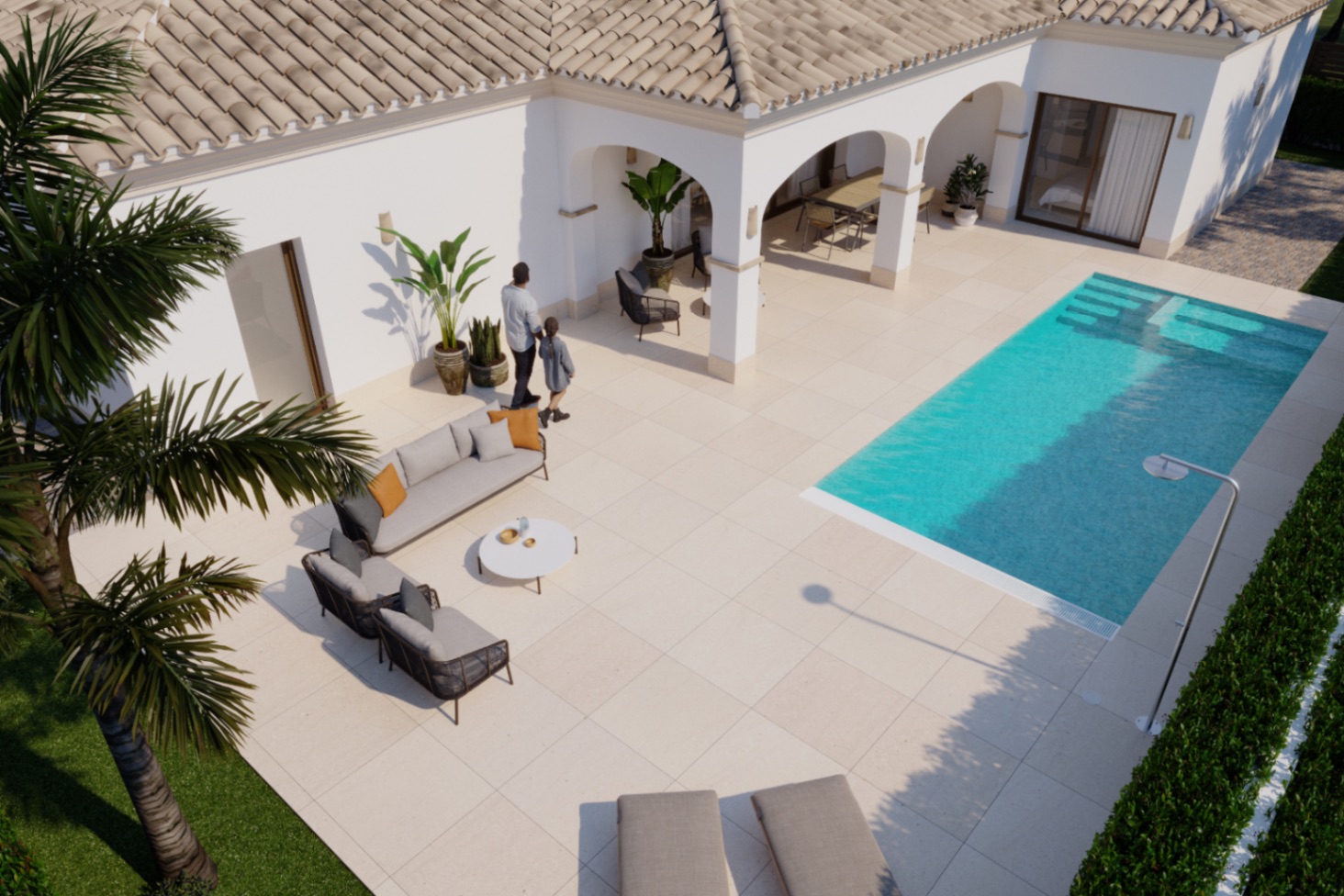 Chalet en venta en San Pedro del Pinatar con 3 dormitorios y piscina privada