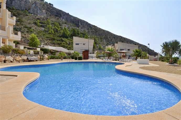 Apartamento en venta de 2 habitaciones en Mascarat, Calpe.