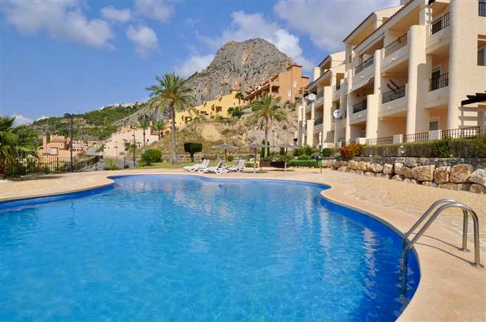 Apartamento en venta de 2 habitaciones en Mascarat, Calpe.