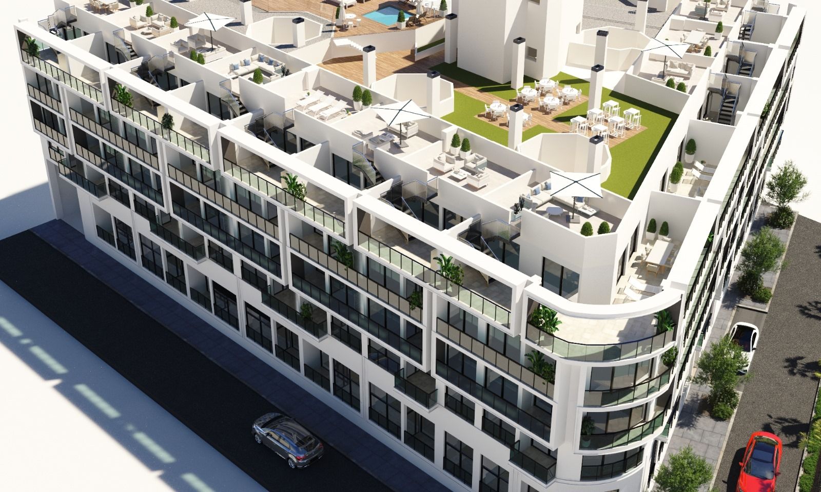 Apartamentos de nueva construcción en Alicante